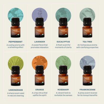 8-Piece Essential Oil Aromatherapy Set