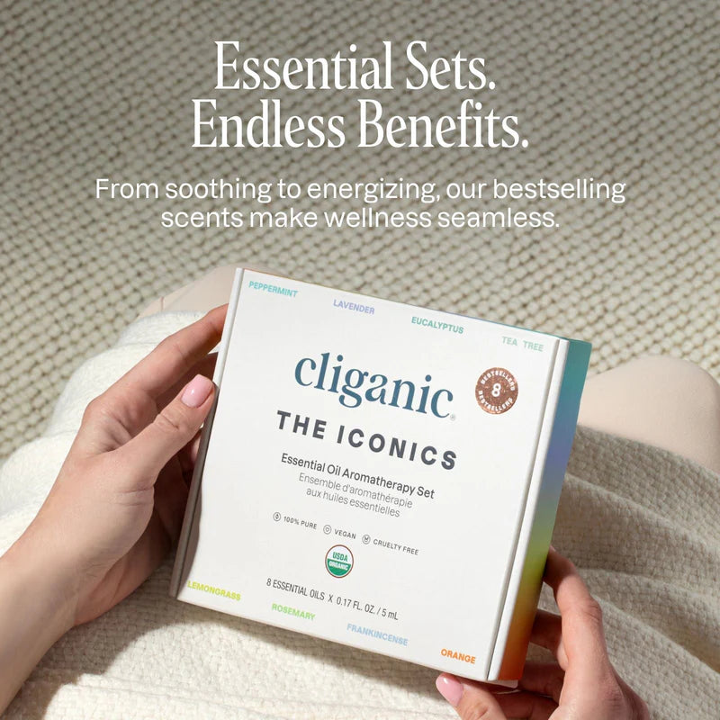 8-Piece Essential Oil Aromatherapy Set