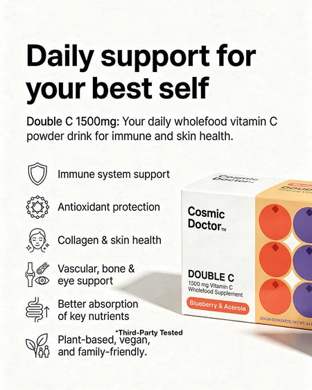 Double Vitamin C Strawberry & Acerola 30 Packets