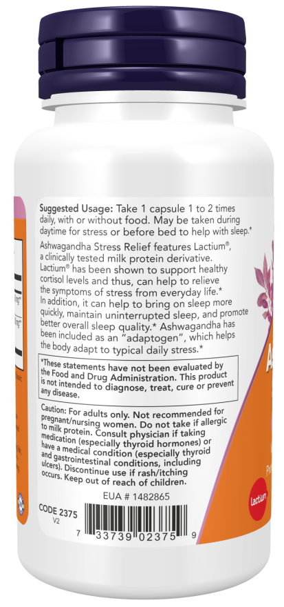 Ashwagandha Stress Relief Veg Capsules