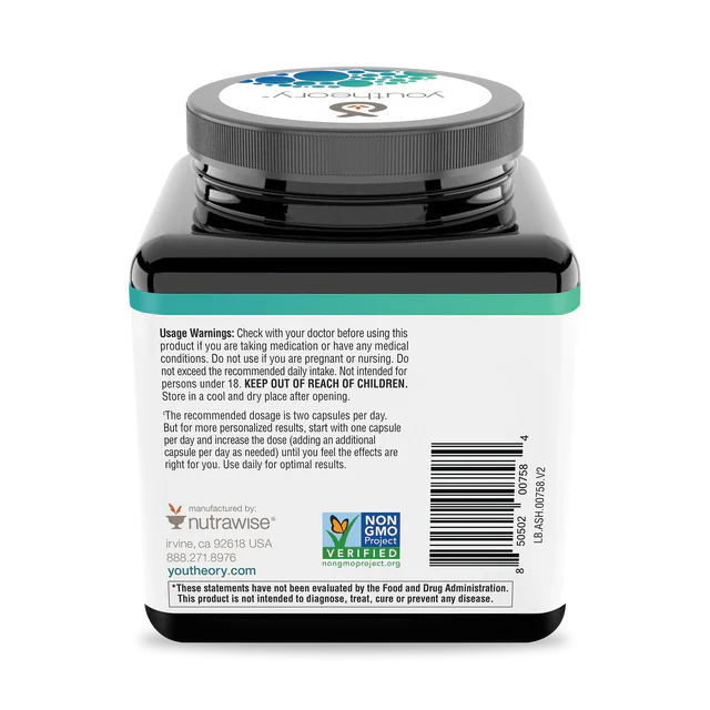 Ashwagandha 60 Veg Caps (KSM-66®)-Mood Support-AlchePharma
