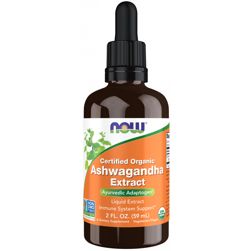 Ashwagandha Extract Liquid, Organic-Herbs-AlchePharma