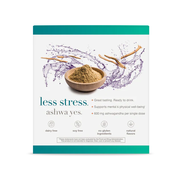 Ashwagandha Liquid 1 Fl. Oz. Pouches (Blueberry)-Stress-AlchePharma