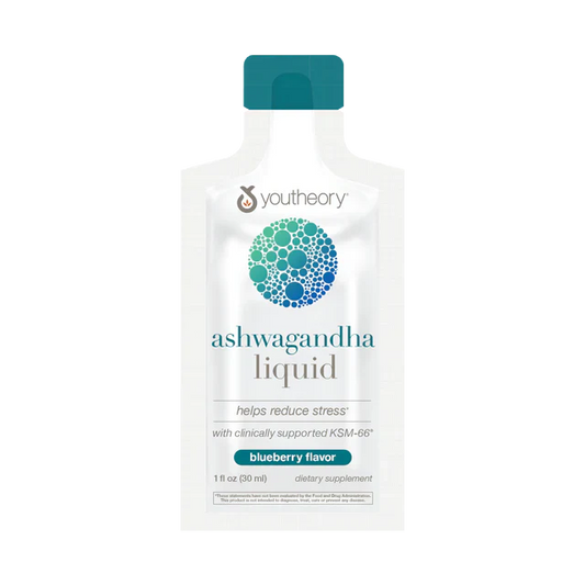 Ashwagandha Liquid 1 Fl. Oz. Pouches (Blueberry)-Stress-AlchePharma