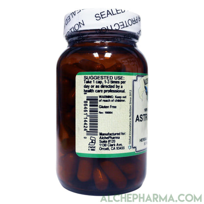 Astragalus- Organic Astragalus Membranaceus Root Vegetarian Capsules-herb-AlchePharma