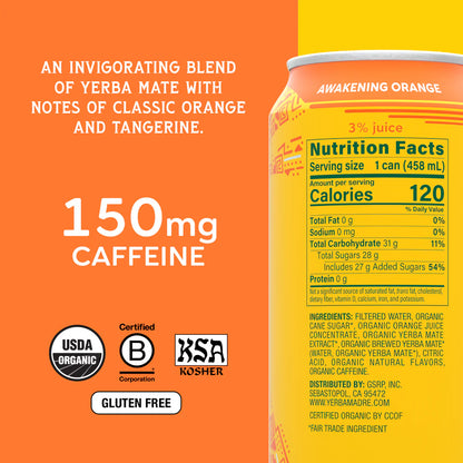 Yerba Madre Awakening Orange