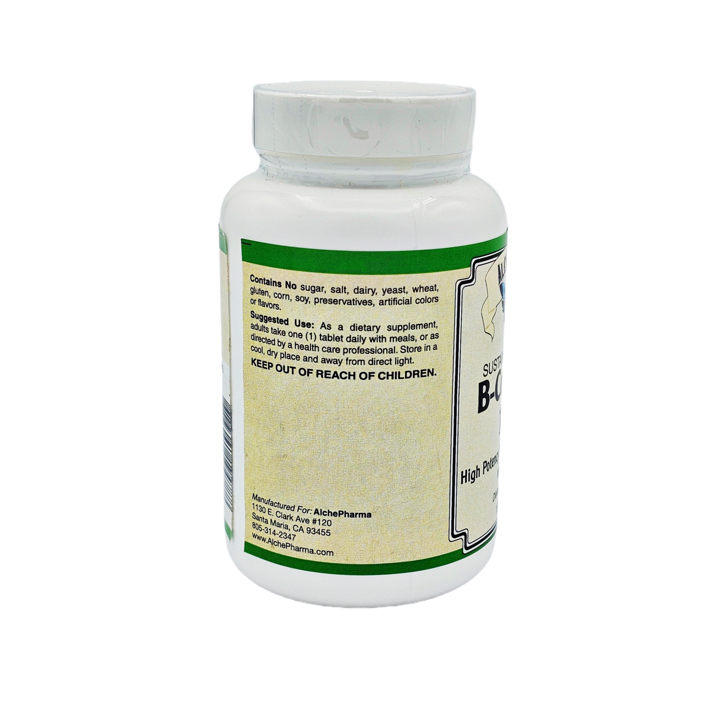 B-Complex 100, Sustained-Release Tablets-B Vitamin-AlchePharma