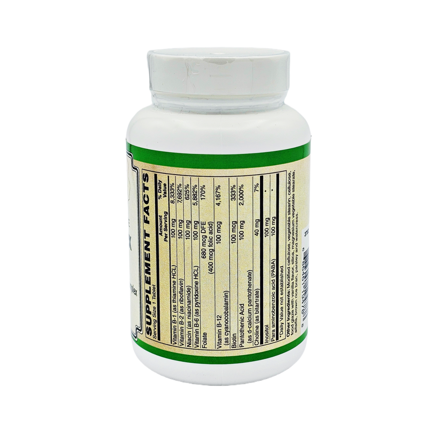 B-Complex 100, Sustained-Release Tablets-B Vitamin-AlchePharma