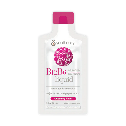 B12 B6 Liquid Pouches (Raspberry)-B Vitamin-AlchePharma