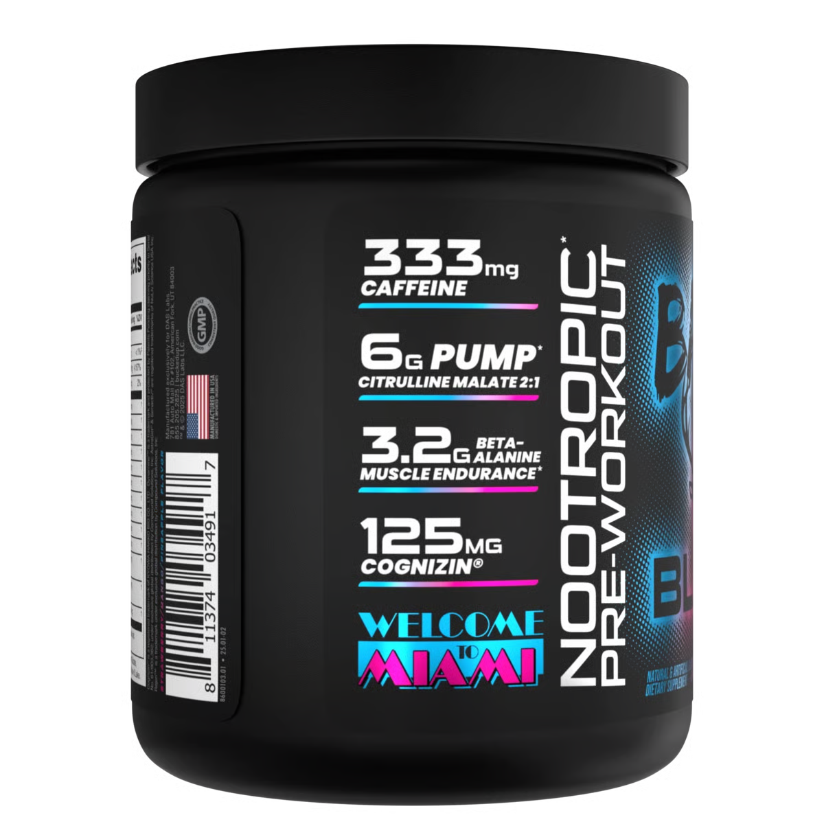 BAMF Black Pre-Workout