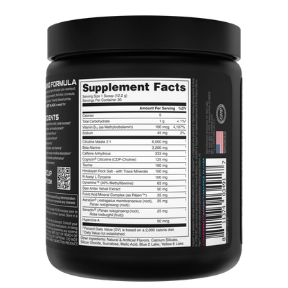 BAMF Black Pre-Workout