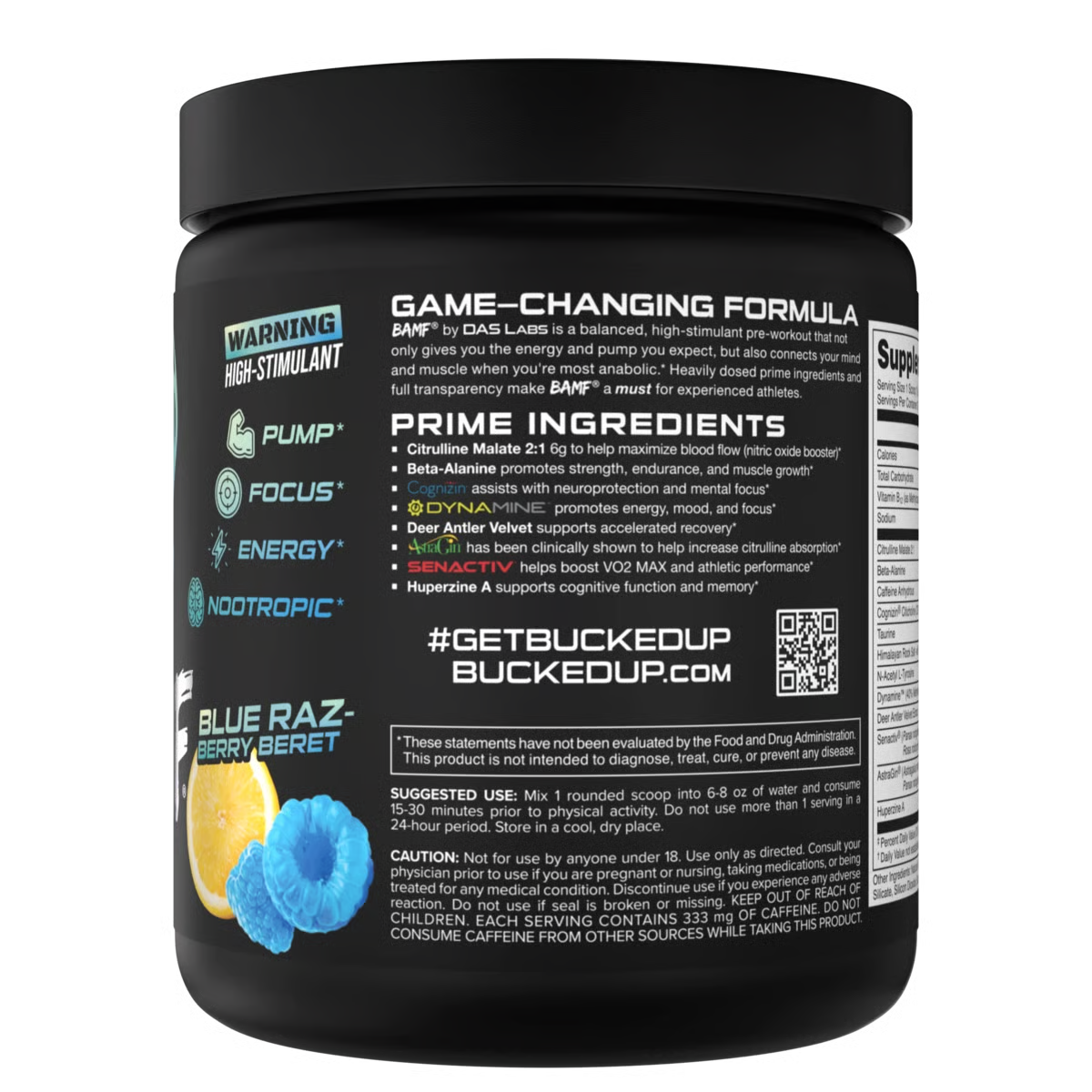 BAMF Preworkout