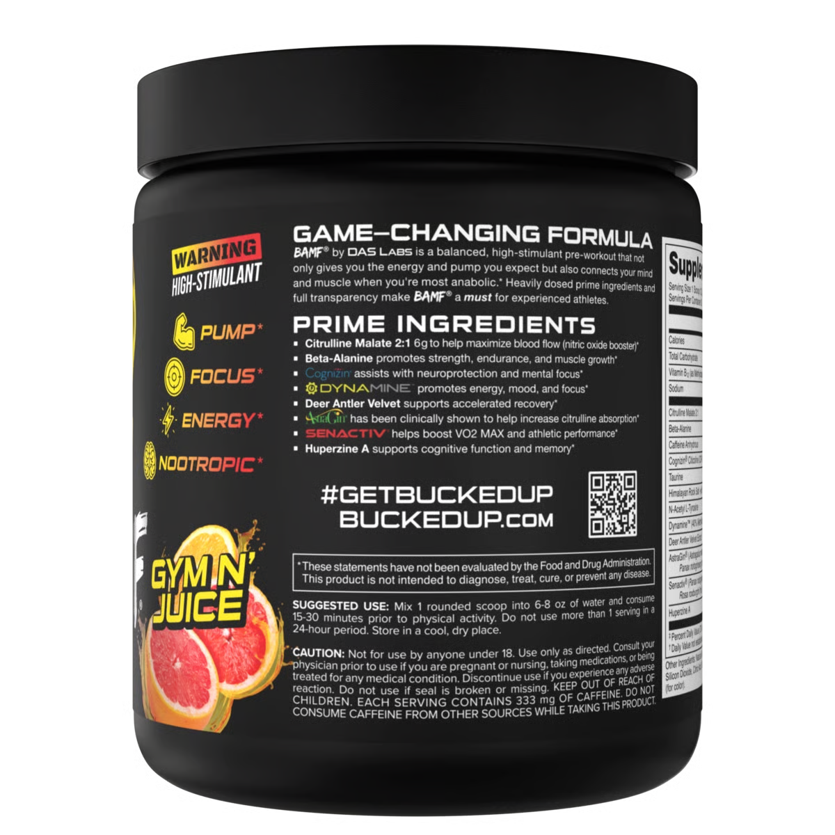 BAMF Preworkout