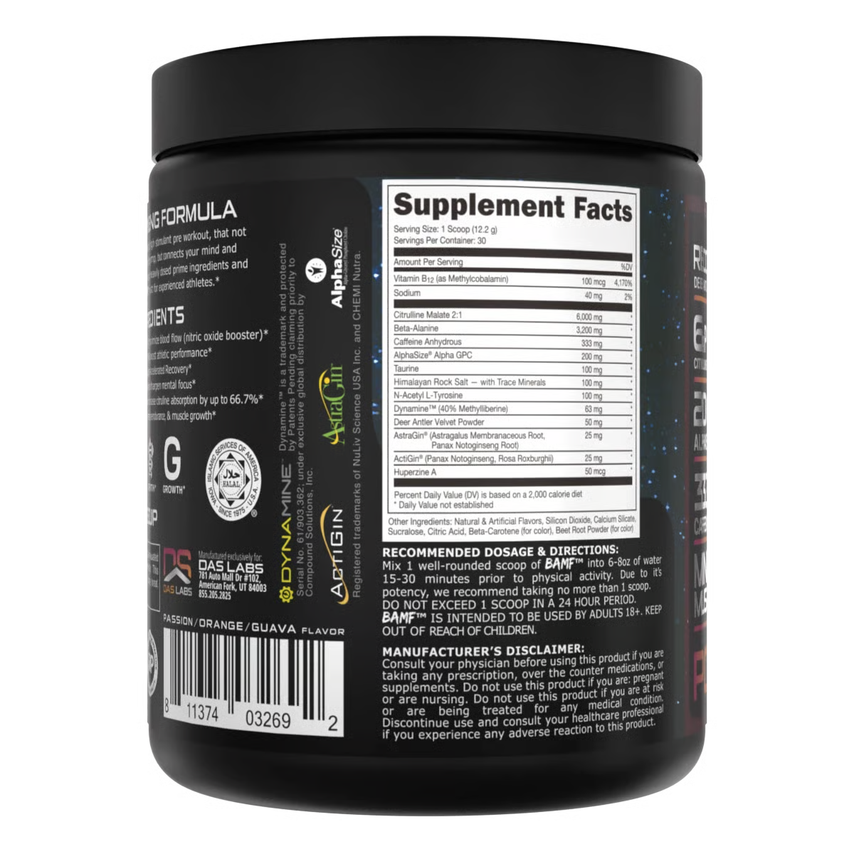 BAMF Preworkout
