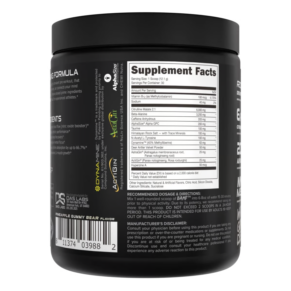 BAMF Preworkout