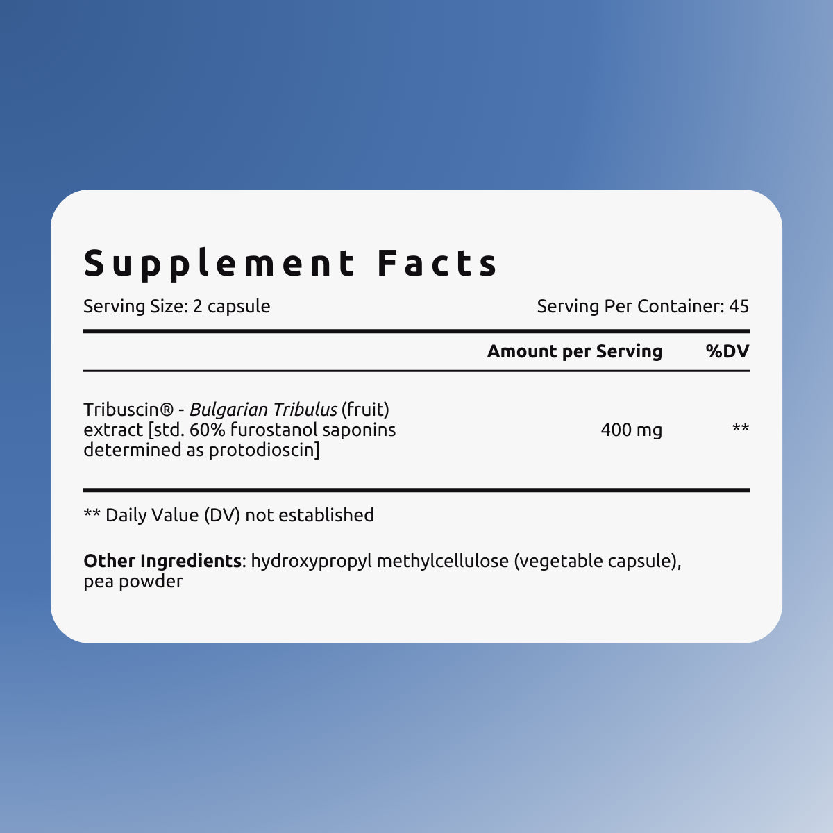 Bulgarian Tribulus - 90 capsules