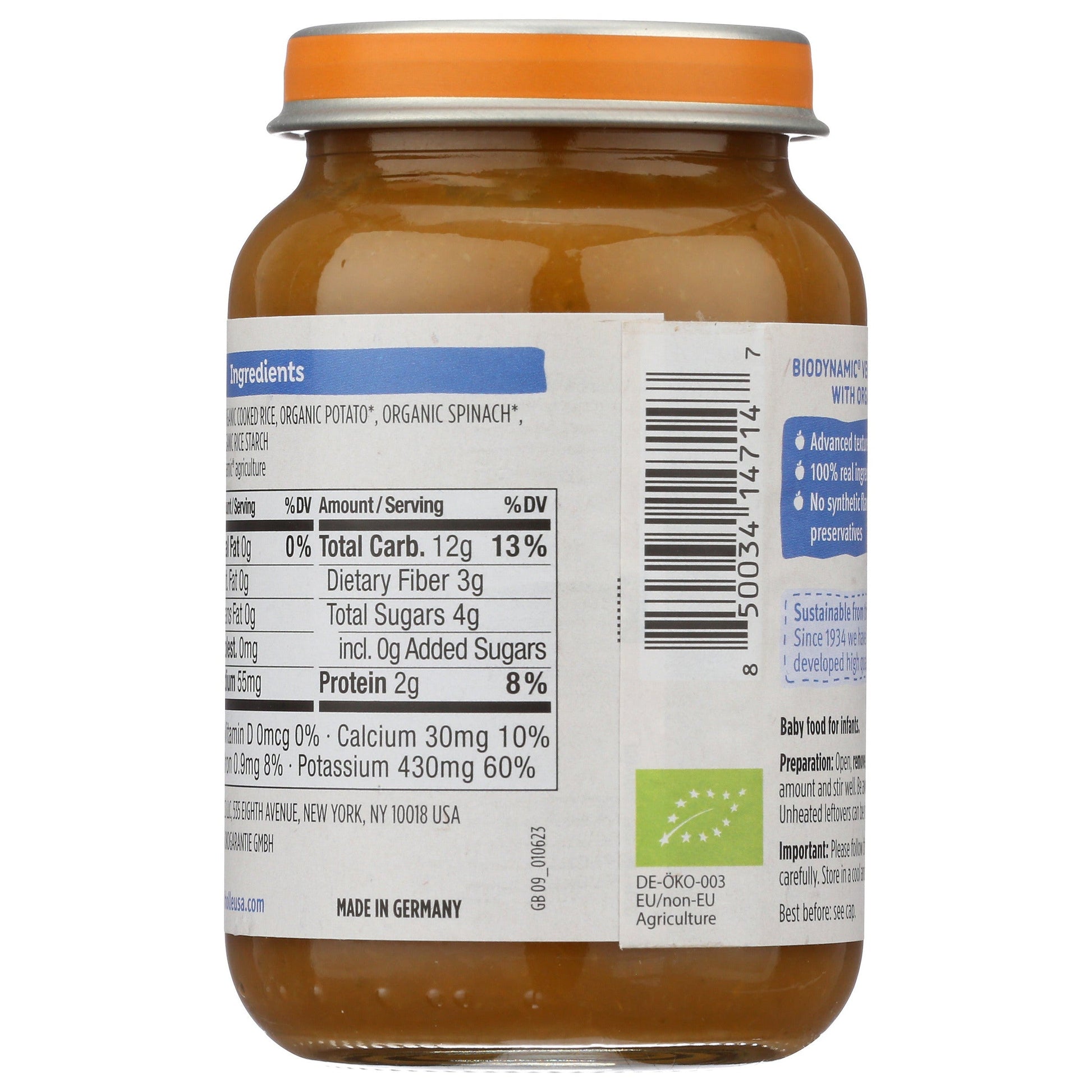 Baby Food Jars 8+ Months (2 Organic Flavors)-Baby Food-AlchePharma
