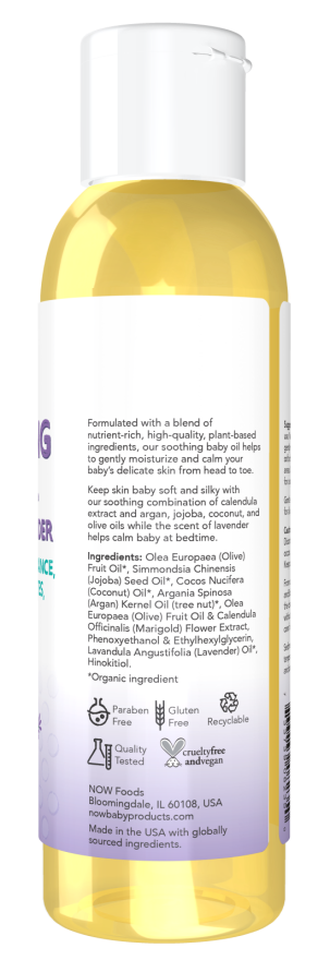 Soothing Baby Oil Calming Lavender