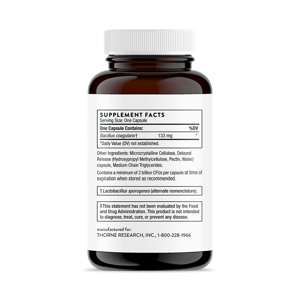Bacillus Coagulans Probiotic 60 Capsules-Probiotics-AlchePharma