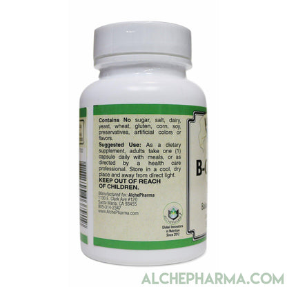 Balanced B-100 Complex Caps with Choline, PABA and Inositol ( Preservative free )-AlchePharma