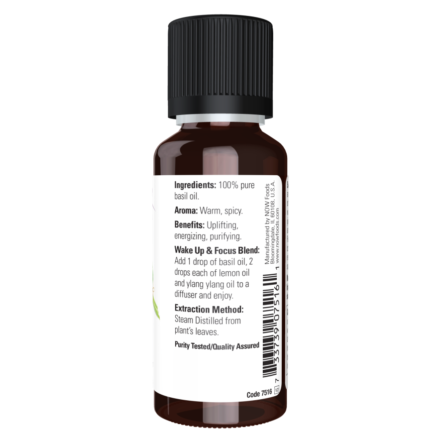 Basil Oil 1 Fl. Oz.-Aromatherapy-AlchePharma