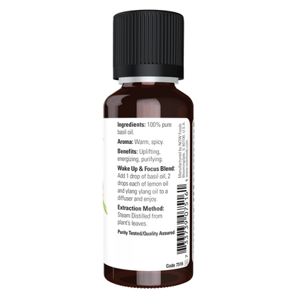 Basil Oil 1 Fl. Oz.-Aromatherapy-AlchePharma