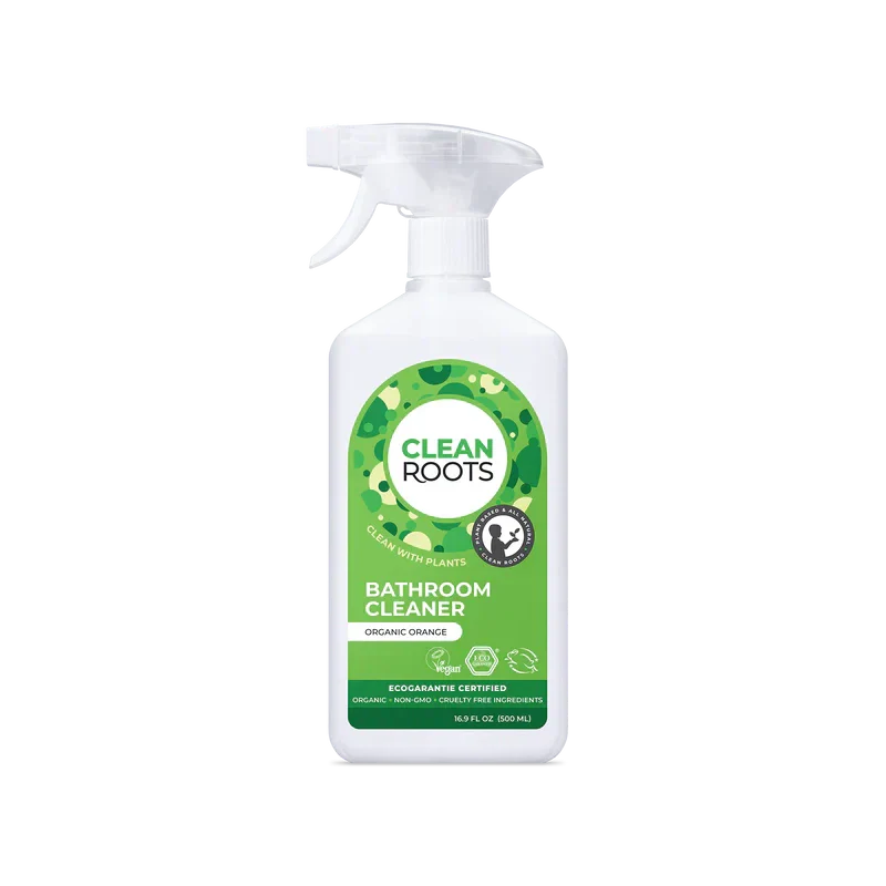 Bathroom Cleaner 16.9 Fl. Oz. Spray (Plant-Based All Natural Organic Orange)-Bathroom Cleaner-AlchePharma