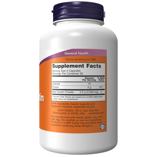Beef Gelatin 550 mg Capsules-Joint Products-AlchePharma