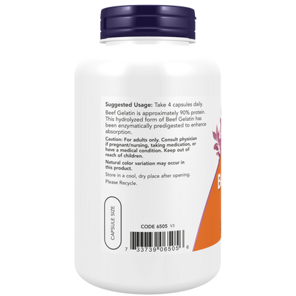 Beef Gelatin 550 mg Capsules-Joint Products-AlchePharma