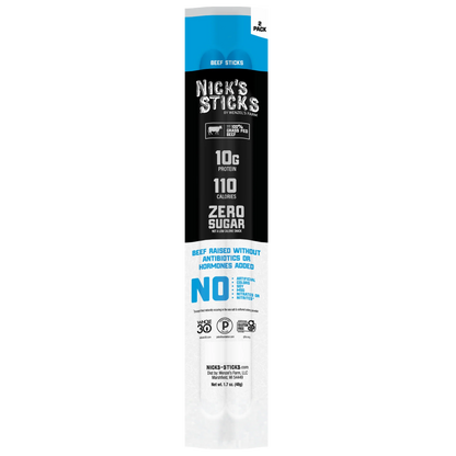 100% Grass Fed Beef Sticks