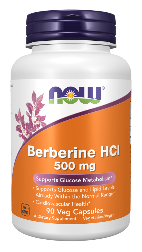 Berberine HCl 500 mg Veg Capsules