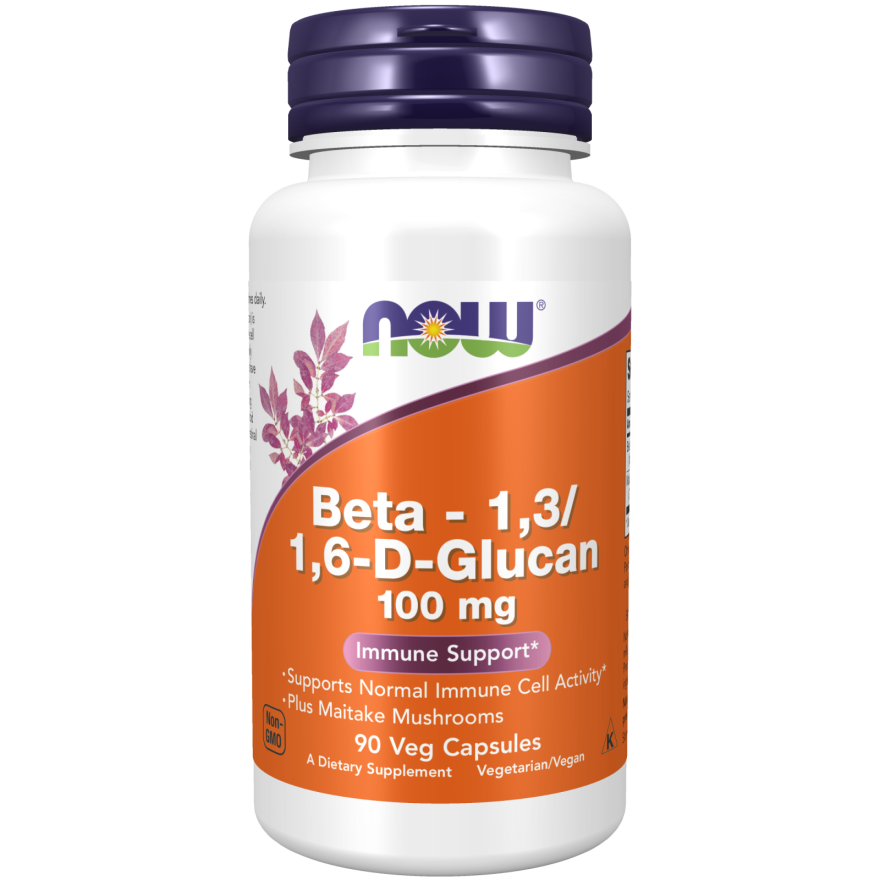 Beta 1,3/1,6- D -Glucan 100 mg Veg Capsules-Immune System Enhancers-AlchePharma