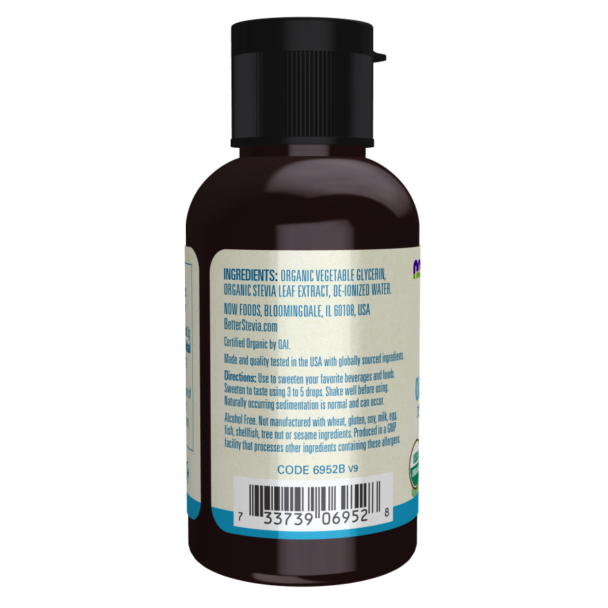 BetterStevia® Liquid, Organic Glycerite-Natural Foods-AlchePharma