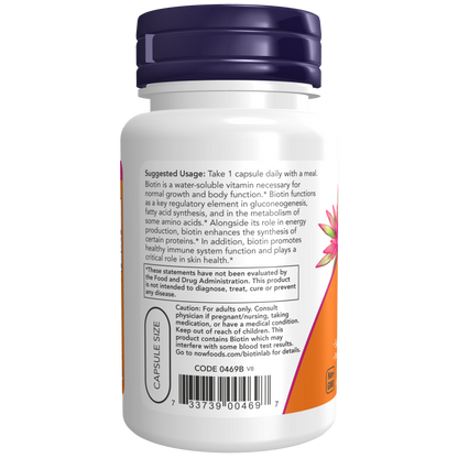 Biotin 1000 mcg Veg Capsules-Vitamins-AlchePharma