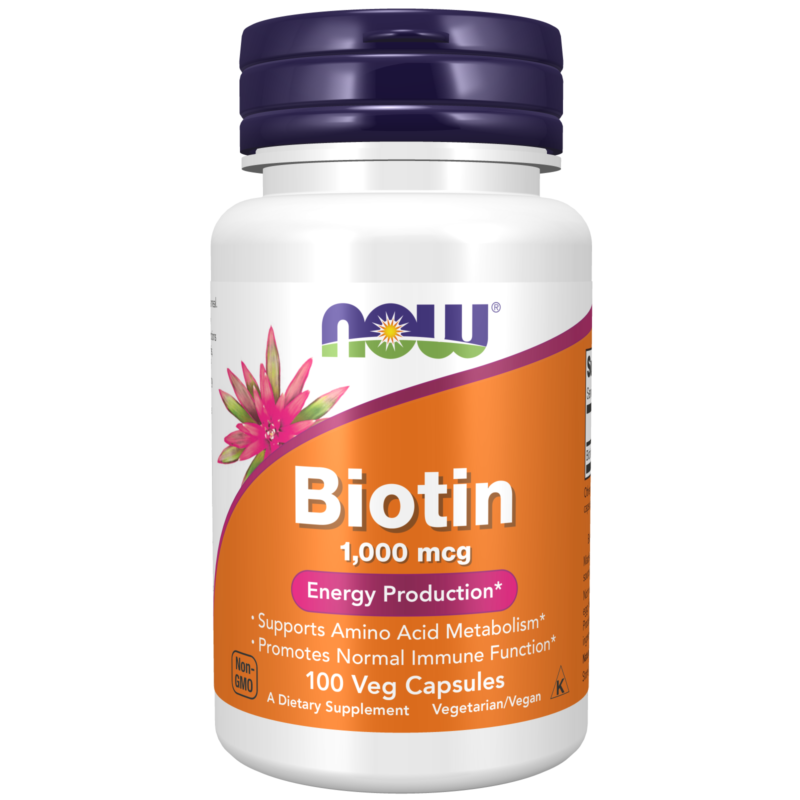 Biotin 1000 mcg Veg Capsules-Vitamins-AlchePharma