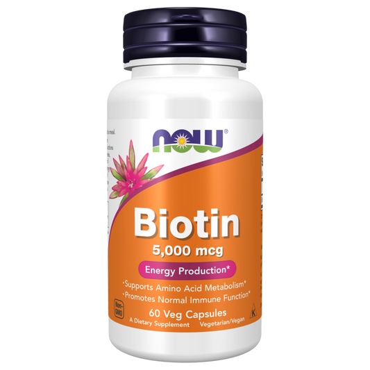 Biotin 5,000 mcg Veg Capsules-Vitamins-AlchePharma