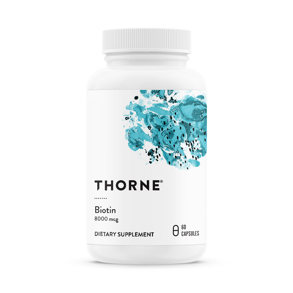 Biotin 8000 Mcg 60 Capsules-B Vitamin-AlchePharma