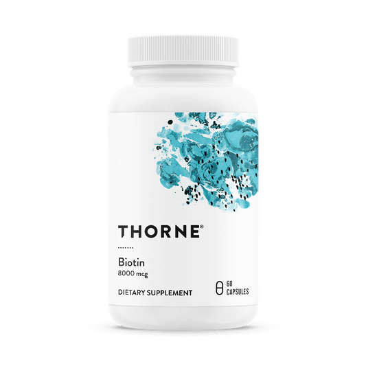 Biotin 8000 Mcg 60 Capsules-B Vitamin-AlchePharma