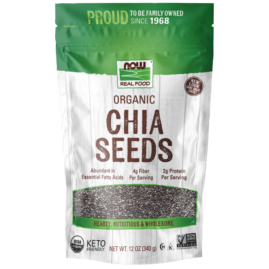 Black Chia Seeds, Organic-Natural Foods-AlchePharma