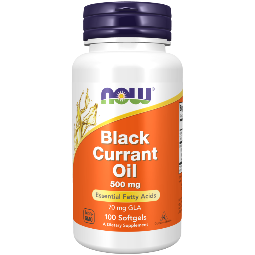 Black Currant Oil 500 mg Softgels-Nutritional Oils-AlchePharma