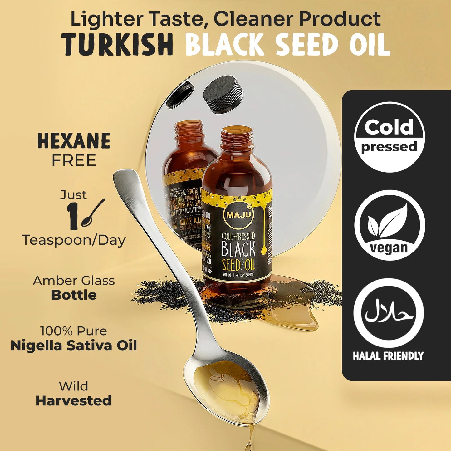 MAJU Black Seed Oil 8oz