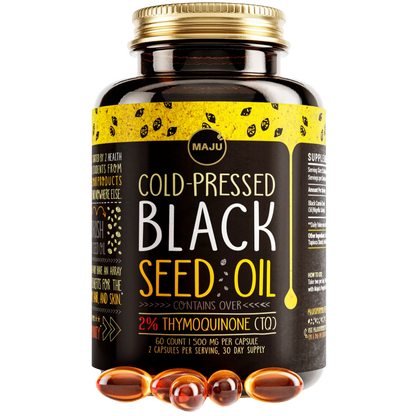 MAJU Black Seed Oil Capsules (60ct)