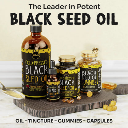 MAJU Black Seed Oil Capsules (60ct)