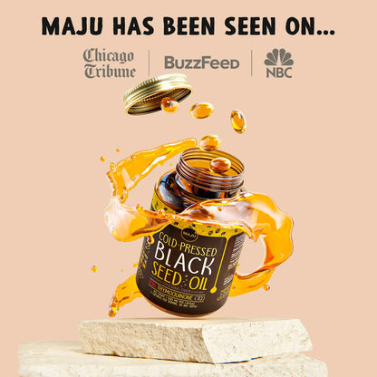 MAJU Black Seed Oil Capsules (60ct)