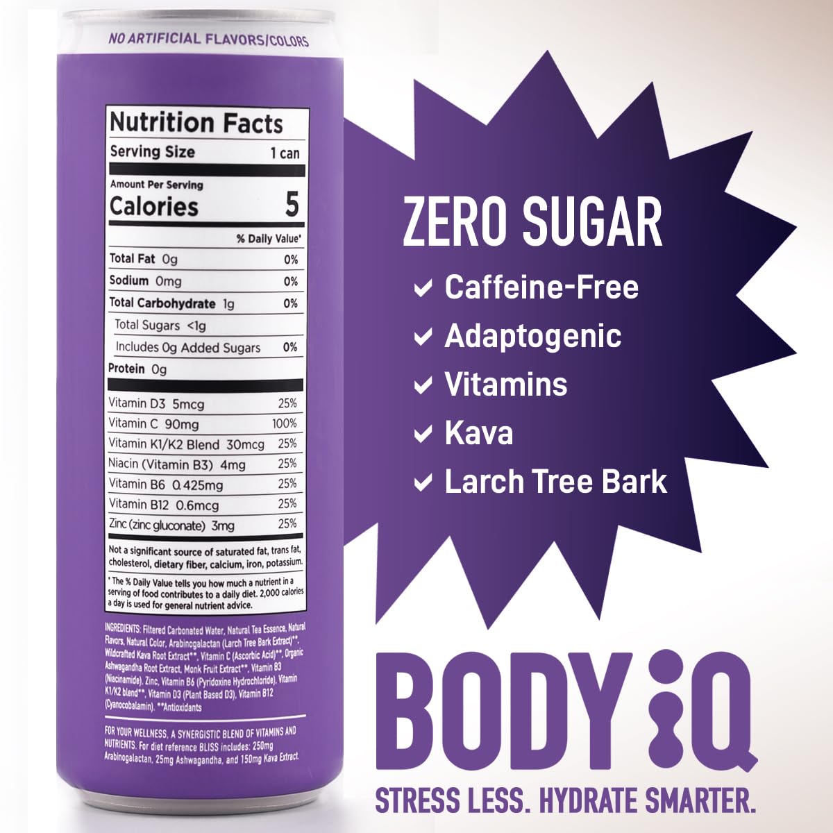 Adaptogenic Tea Blackberry Acai Bliss 12oz