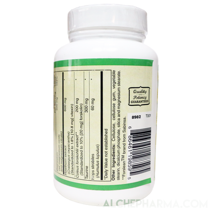 Blood Pressure Support ( Coleus forskohlii, Hawthorn, Taurine combo )-Vitamins & Supplements-AlchePharma