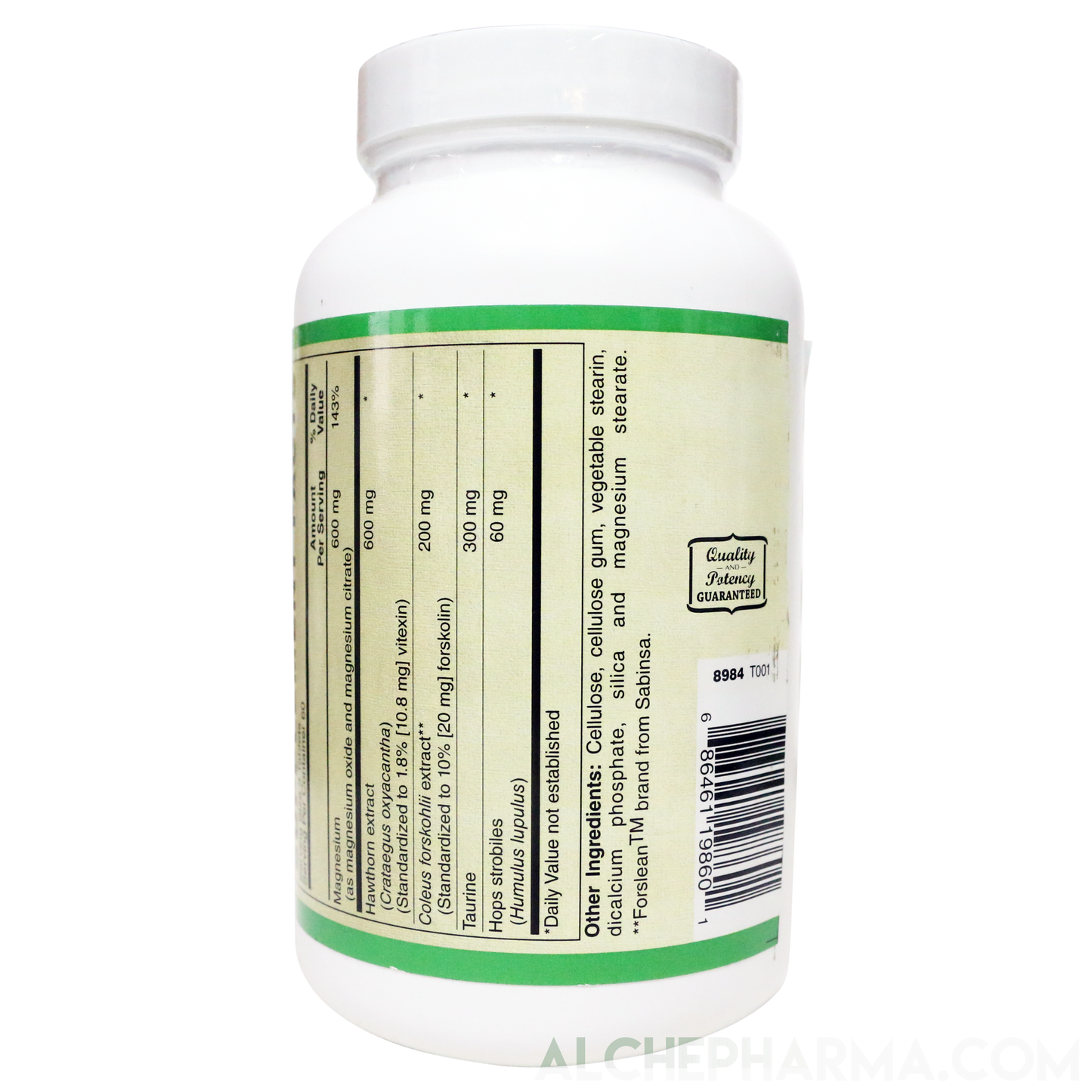 Blood Pressure Support ( Coleus forskohlii, Hawthorn, Taurine combo )-Vitamins & Supplements-AlchePharma