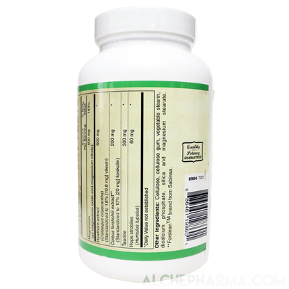 Blood Pressure Support ( Coleus forskohlii, Hawthorn, Taurine combo )-Vitamins & Supplements-AlchePharma