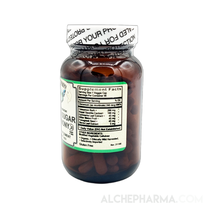 Blood Sugar Harmony - 100% Vegetarian (90 vcaps)-AlchePharma