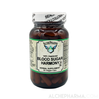 Blood Sugar Harmony - 100% Vegetarian (90 vcaps)-AlchePharma